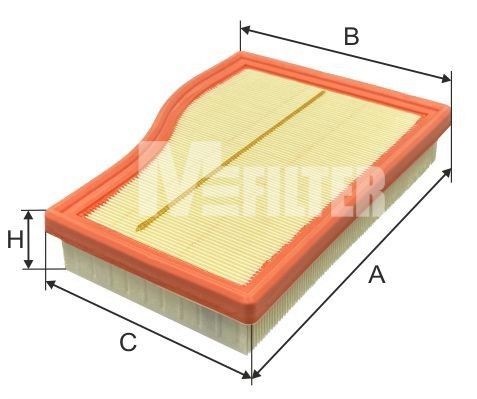 MFILTER K 7184: Φίλτρο αέρα