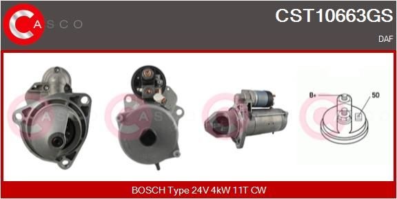 CASCO CMK75001KS: Monteringsats, Turbo