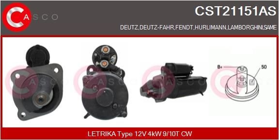CASCO CTK71004KS: Set de reparatie, turbo