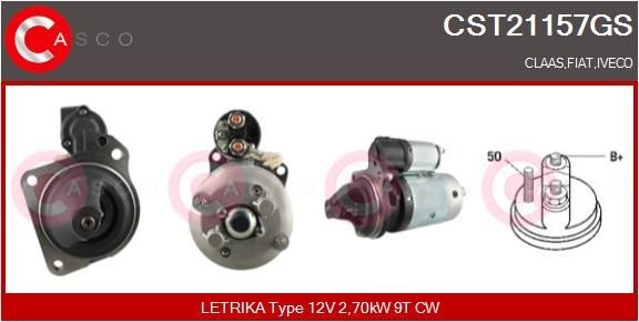 CASCO CTK72000KS: Set de reparatie, turbo