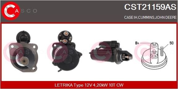 CASCO CTK72001KS: Set de reparatie, turbo