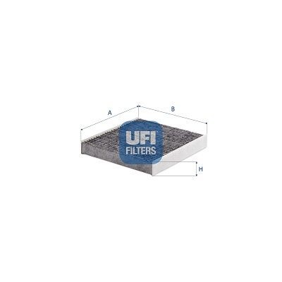 UFI 54.388.00: Filtru, aer habitaclu Insertie filtru