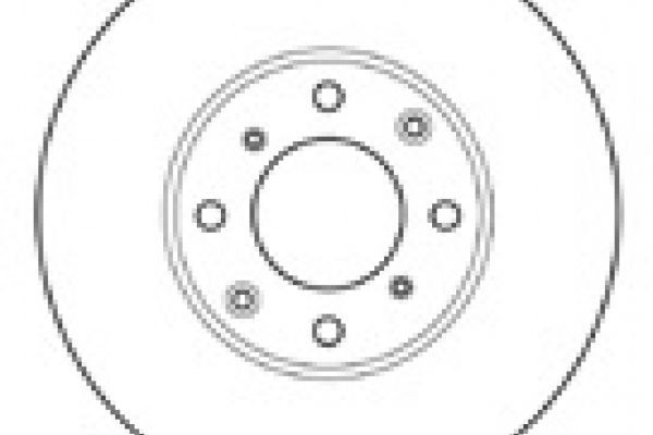 MAPCO 15601: Piduriketas Esisild, Ø: 238mm, täis, Ø: 238mm