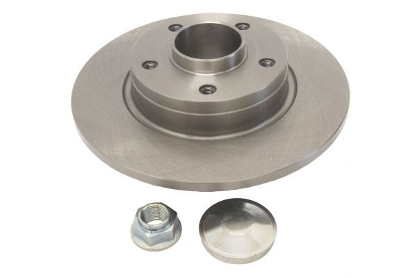 MAPCO 25125: Piduriketas Tagasild, Ø: 280mm, täis, Ø: 280mm, koos ABS-andurirõngaga, koos rattalaagri komplektiga