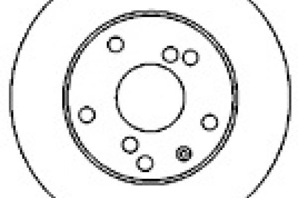 MAPCO 25502: Bremseskive foraksel, Ø: 256mm, ventileret, Ø: 256mm