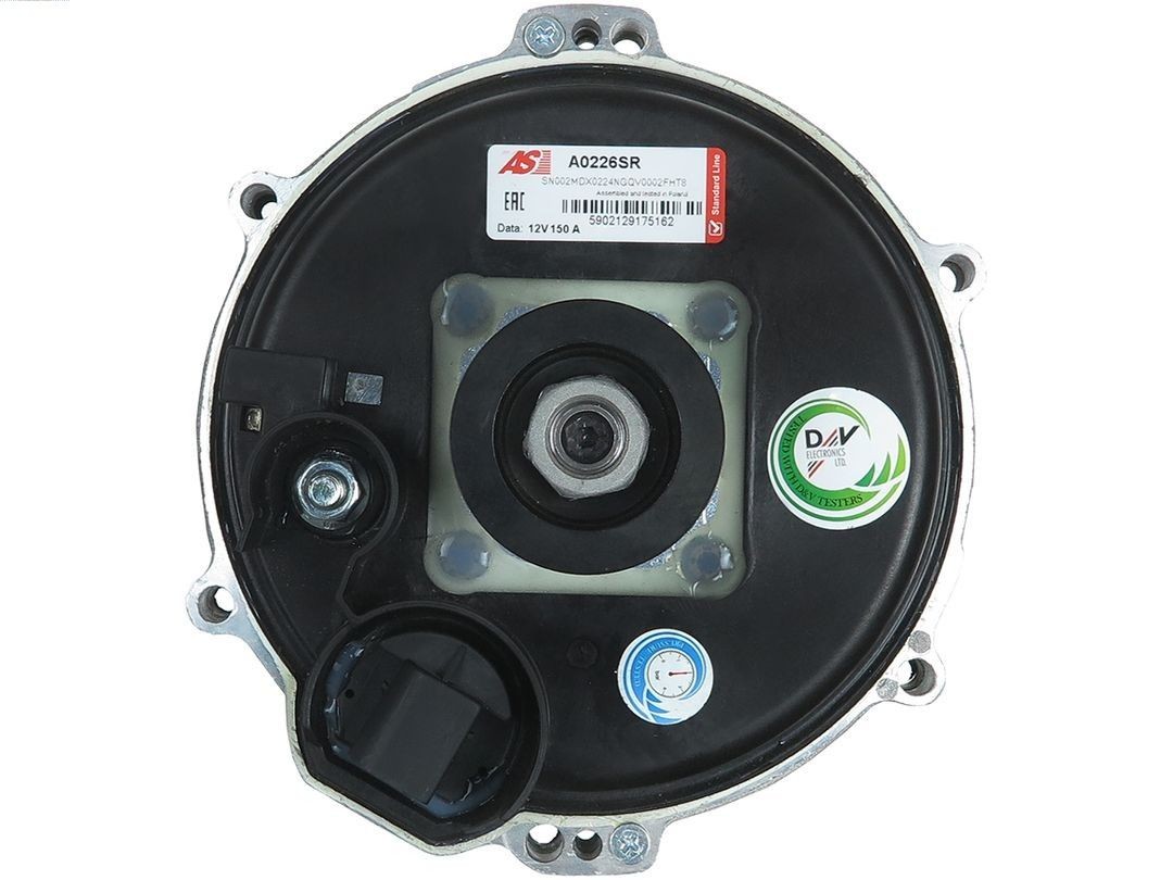 AS-PL A0226SR: Alternator Brand new AS-PL Alternator S.R.E. bracket 150A