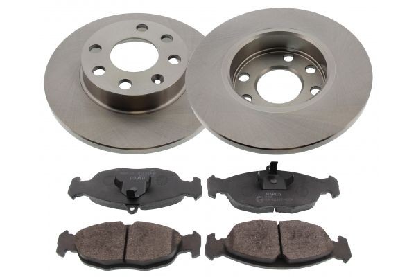 MAPCO 47751: Pidurikomplekt, ketaspidur Esisild, Ø: 236mm, täis
