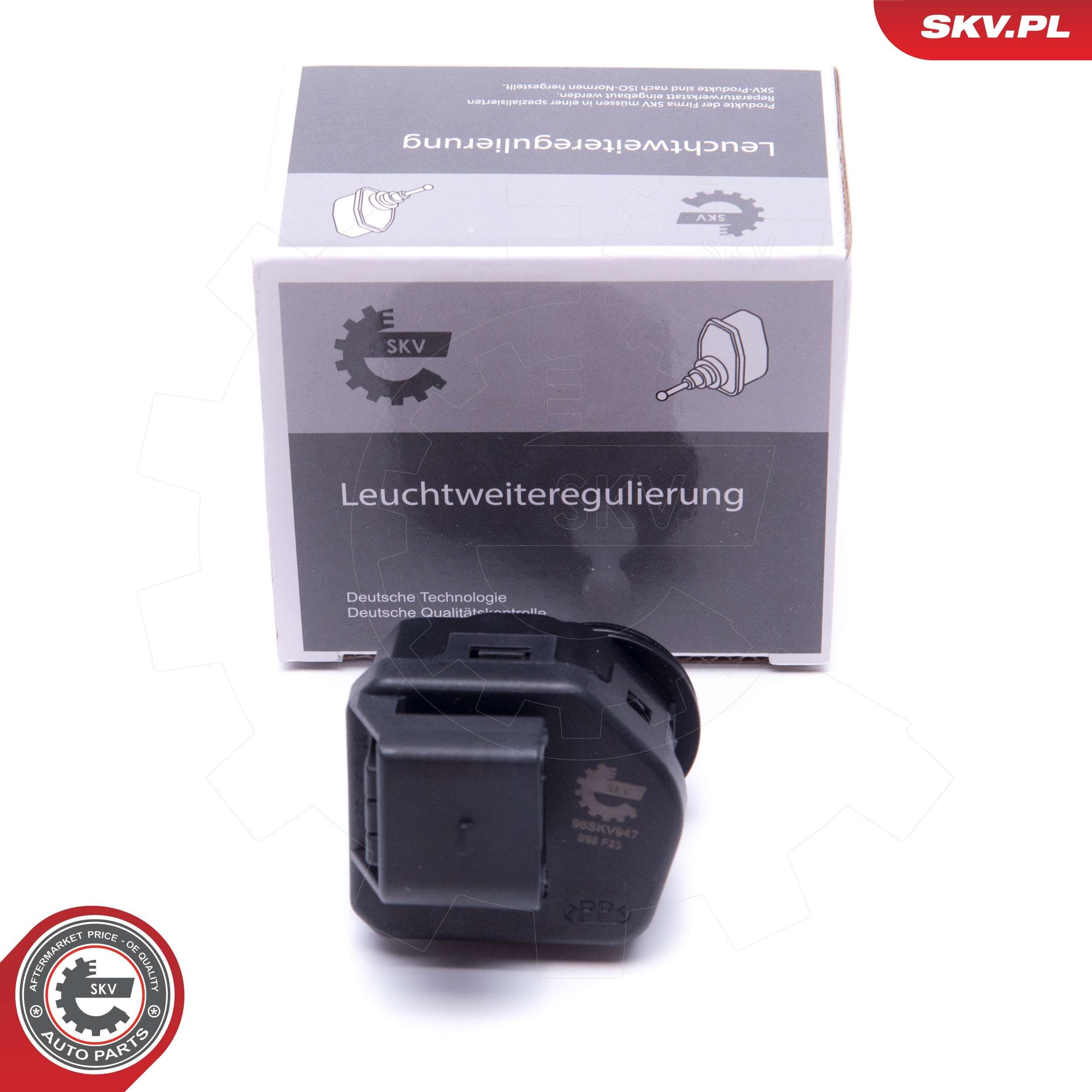 ESEN SKV 96SKV947: Servomotor, lygteindstilling