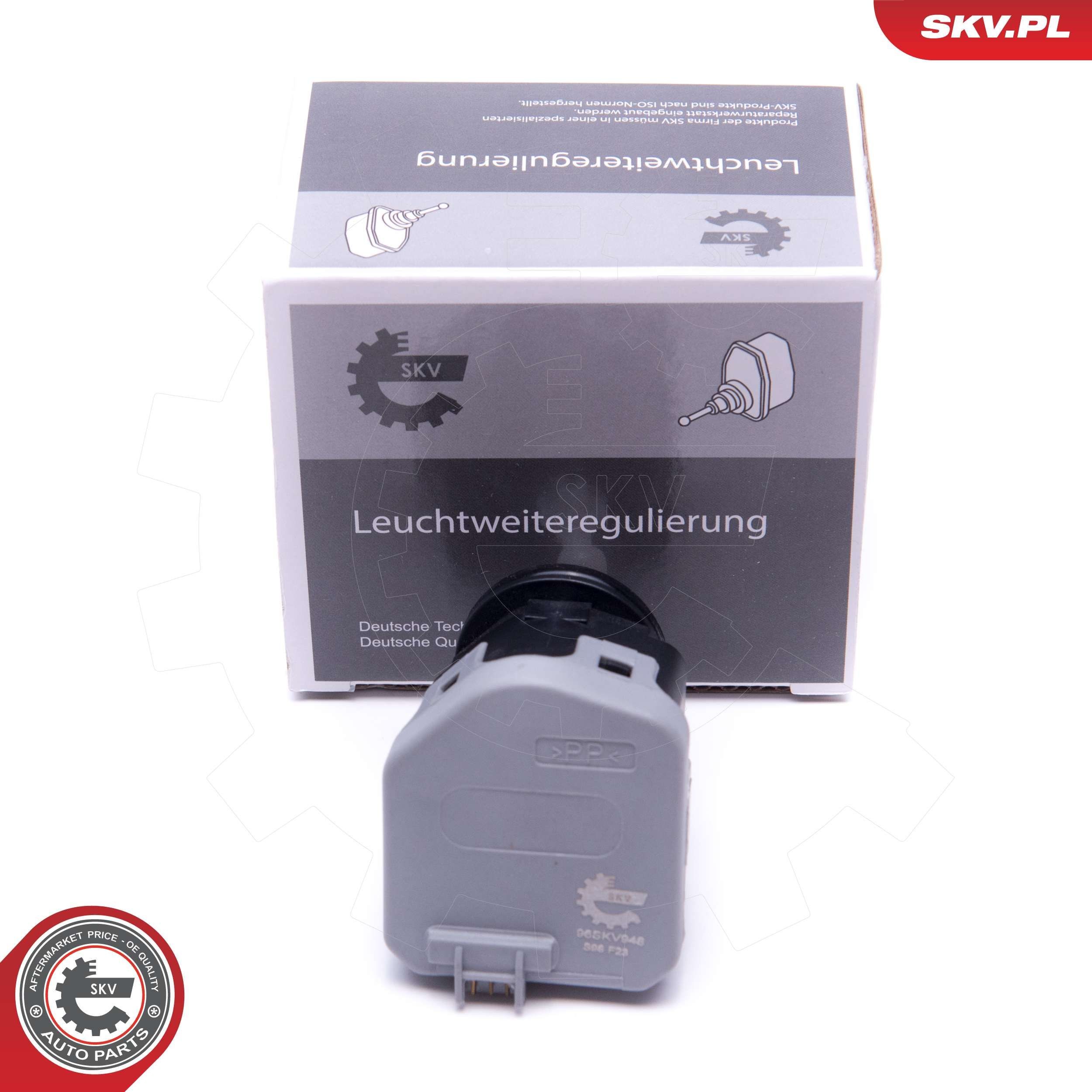 ESEN SKV 96SKV948: Servomotor, lygteindstilling