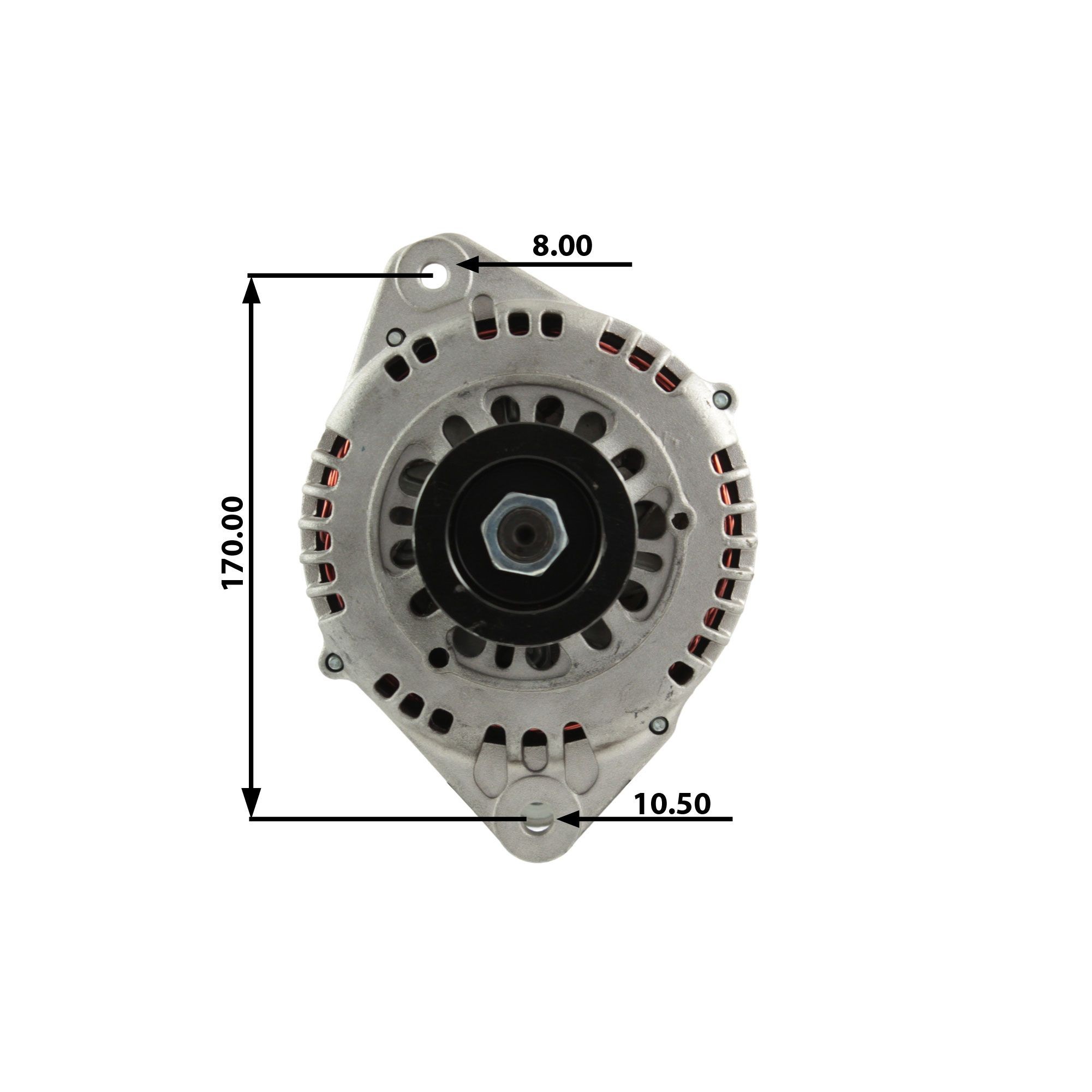 TESLA TECHNICS TT11719 PRO: Alternatore PRO version 100A