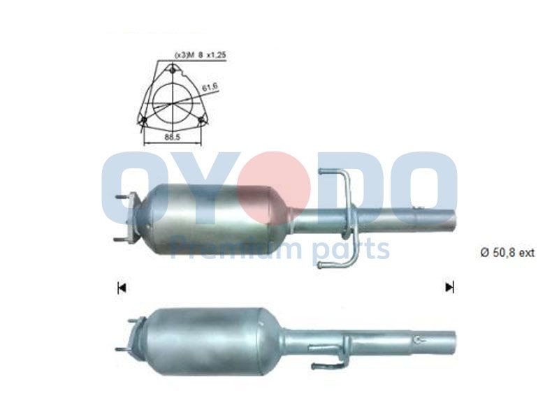 Oyodo 20N0104-OYO: Tahmafilter koos osadega