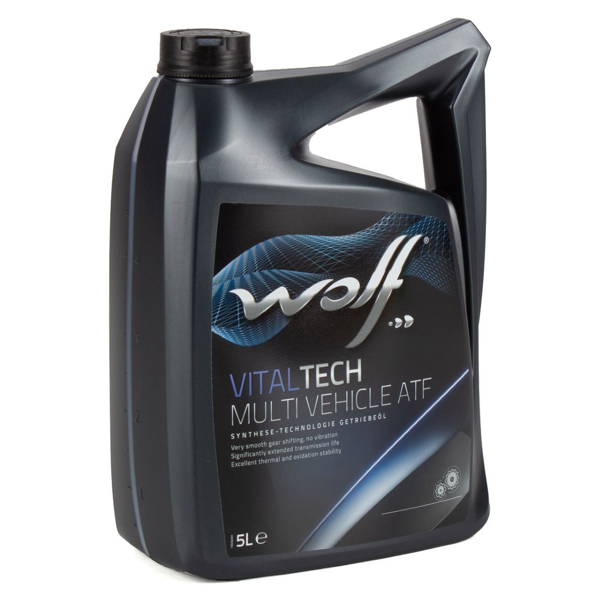 WOLF 1051907: Huile pour boîte automatique WOLF VITALTECH MULTI VEHICLE ATF 5I, ATF III Officialtech, ATF Life Protect 6