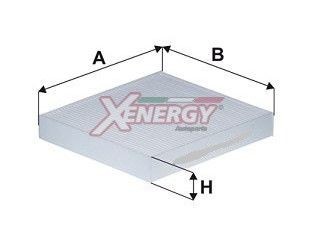 AP XENERGY X11702: Filtru, aer habitaclu Filtru polen