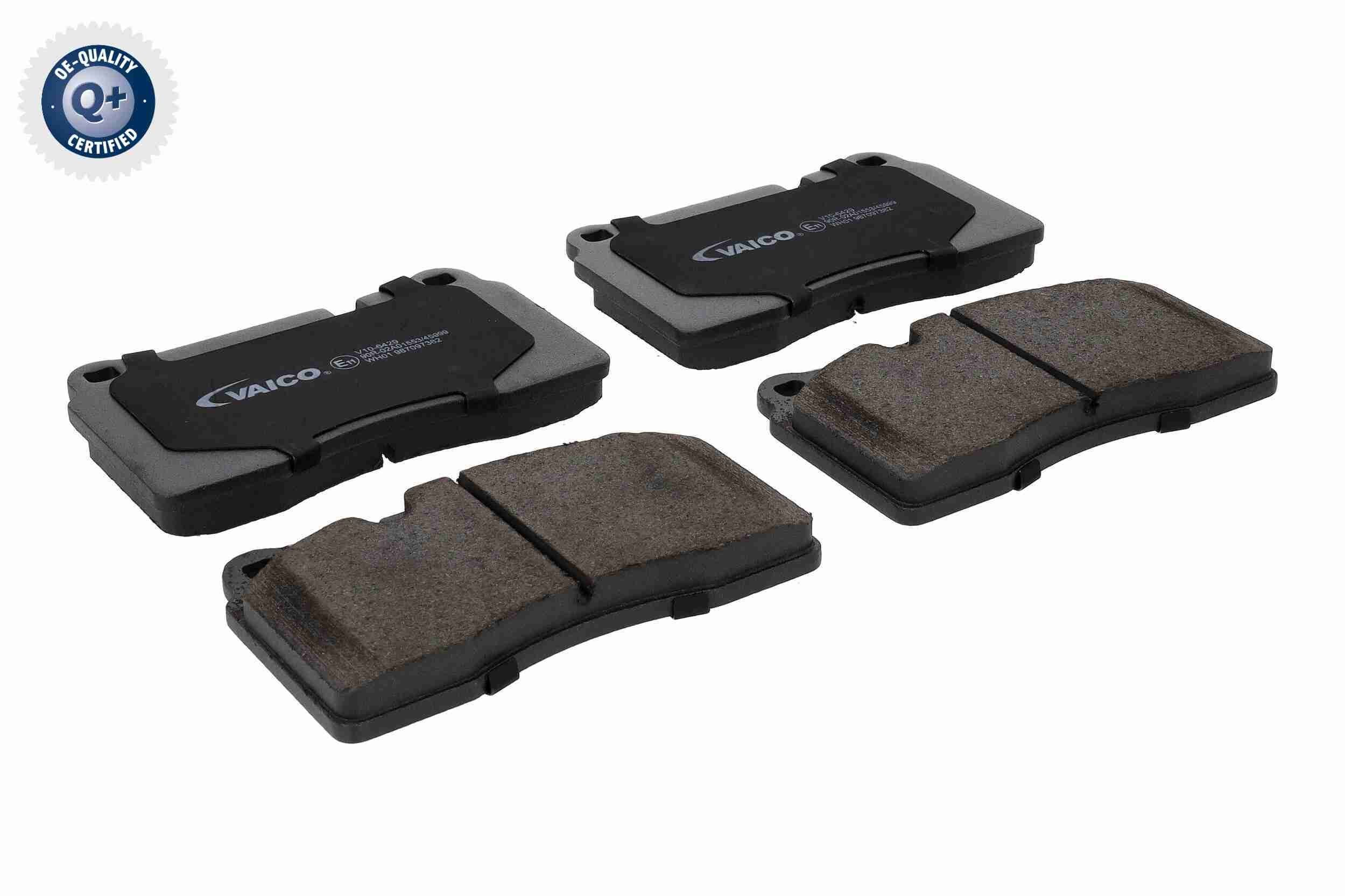 VAICO V10-6429: Piduriklotsid Q+, original equipment manufacturer quality Esisild