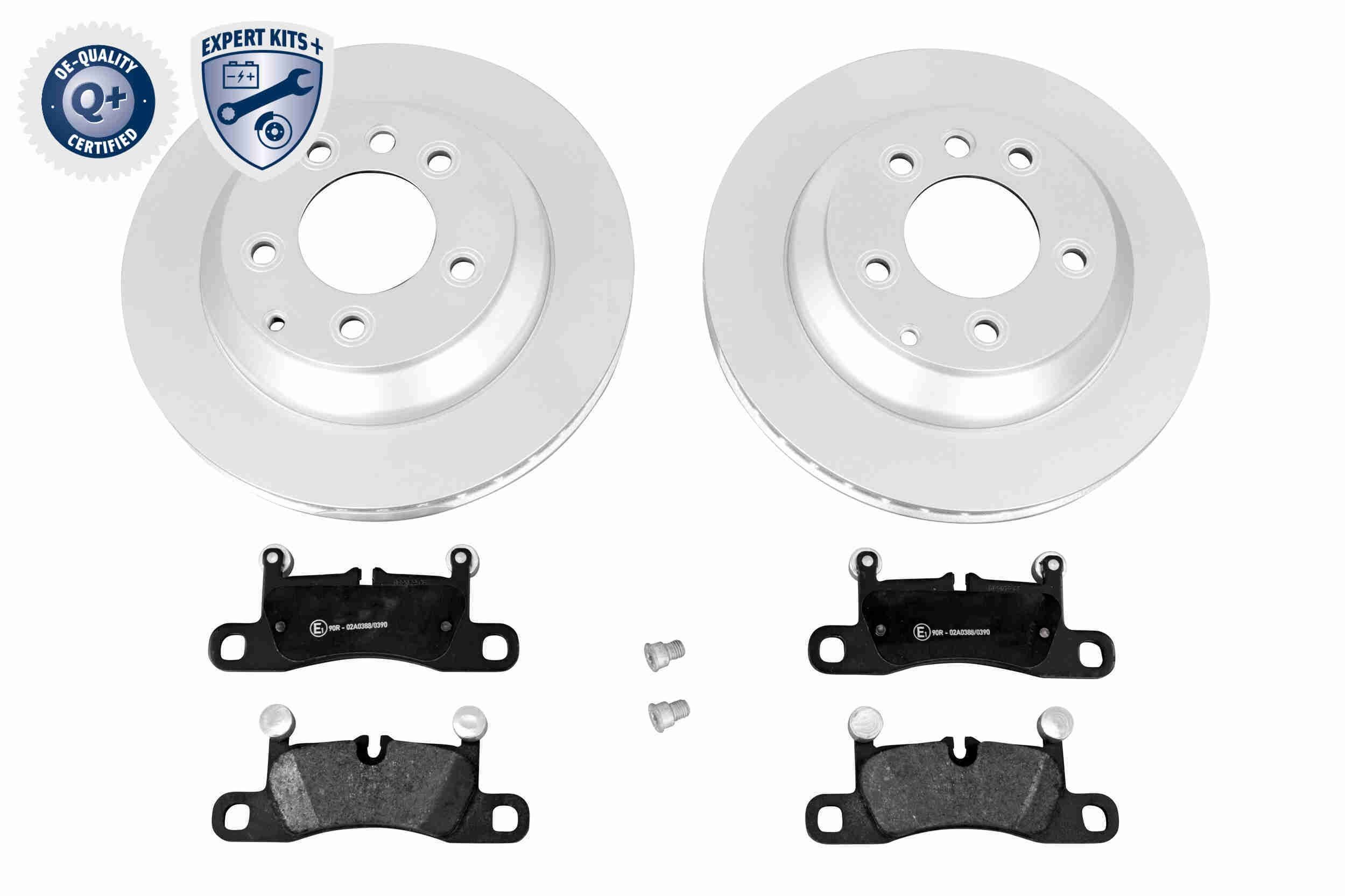 VAICO V10-7596: Pidurikomplekt, ketaspidur EXPERT KITS + Tagasild, Ø: 330mm, sisemine õhutus