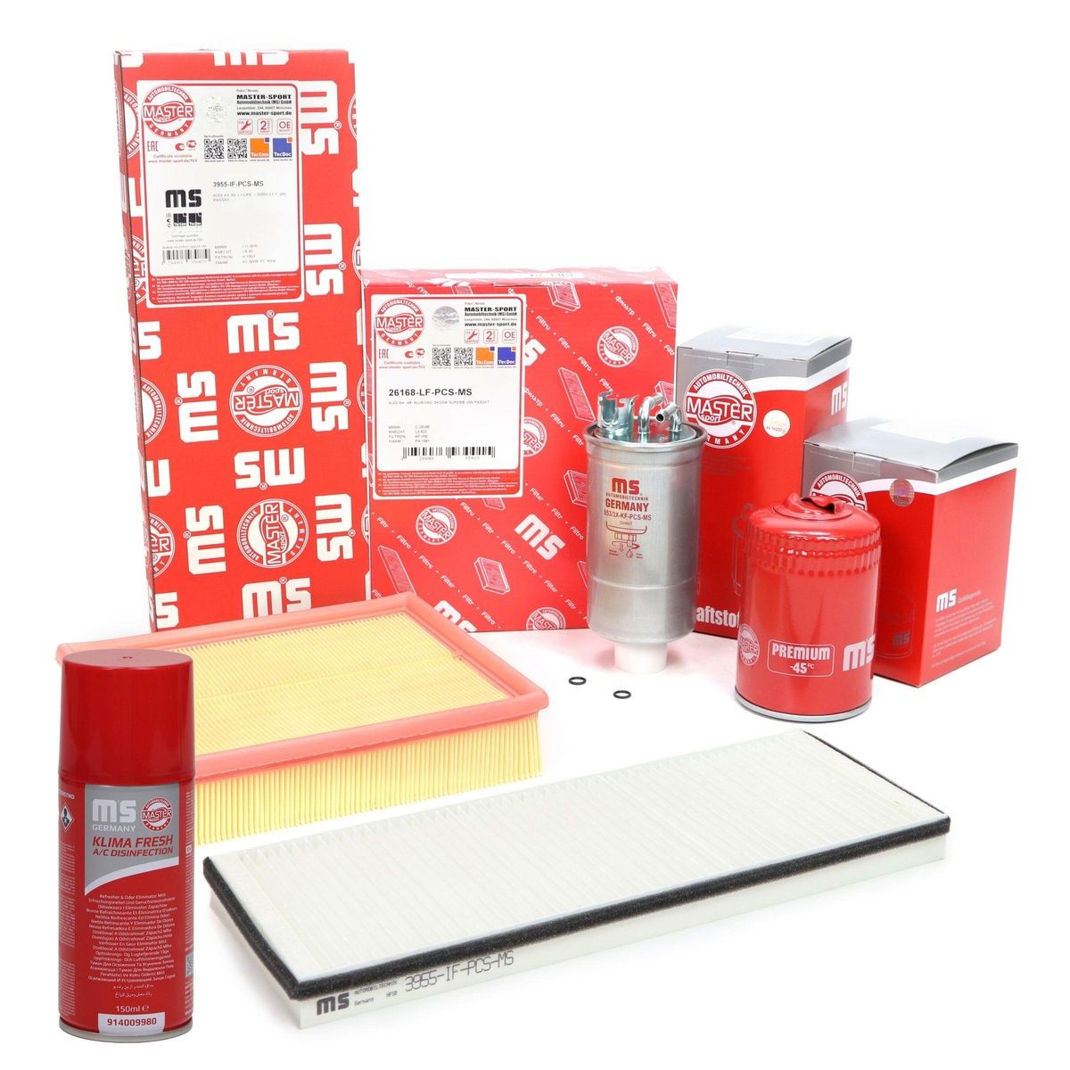 MASTER-SPORT 450001022P: Filterset PROMO