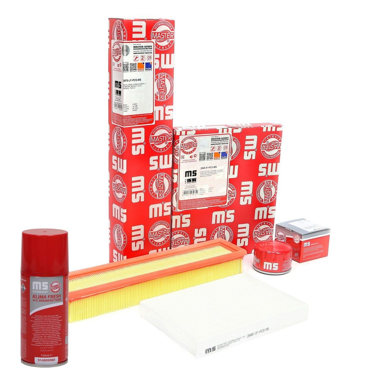 MASTER-SPORT 450001112P Filterset PROMO