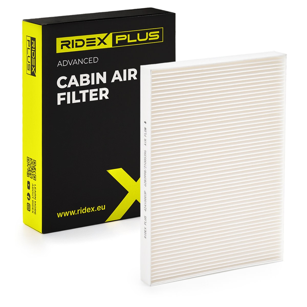 RIDEX PLUS 424I0003P: Salono filtras žiedadulkių filtras