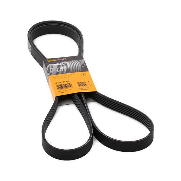 CONTITECH 6PK2115: V formos rumbuoti diržai 2115mm, briaunų skaičius: 6