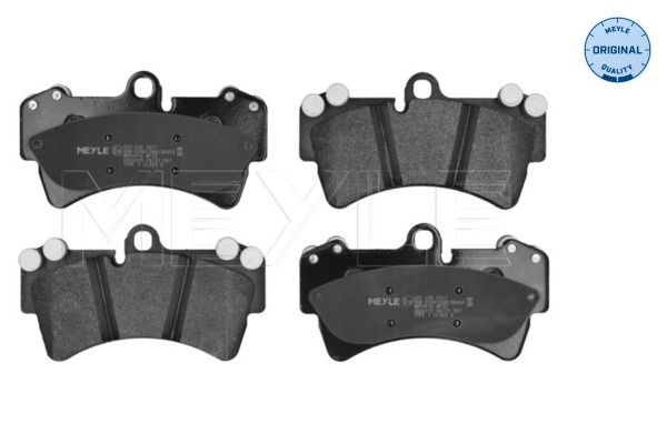 MEYLE 025 236 9317: Piduriklotsid Esisild, koos kokkusurumisvastase plekiga, ORIGINAL Quality