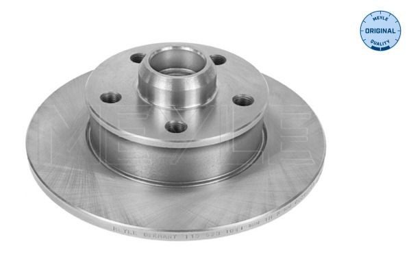 MEYLE 115 523 1041: Tarcza hamulcowa Oś tylna, Ø: 226[mm], pełny, Ø: 226[mm], ORIGINAL Quality