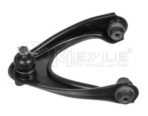 MEYLE 31-16 050 0031: Bras de suspension supérieur, Essieu avant gauche, Tôle d'acier, avec rotule de suspension, avec support en caoutchouc