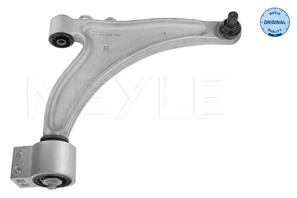 MEYLE 616 050 0016: Querlenker Vorderachse rechts, Aluminium, mit Trag-/Führungsgelenk, mit Gummilager, ORIGINAL Quality
