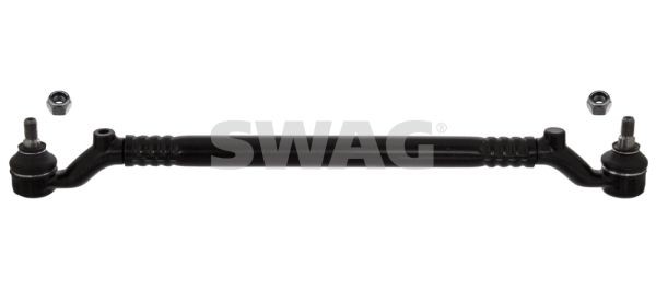 SWAG 10 72 0001: Μπάρα τιμονιού μπροστινός άξονας, κέντρο, 521mm, με παξιμάδια