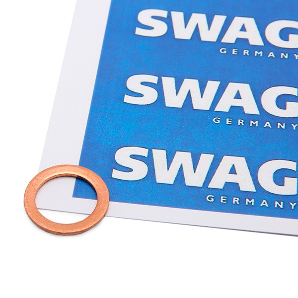 SWAG 99 90 7215: Tetningsring, oljeplugg Kobber, indre diameter: 14mm