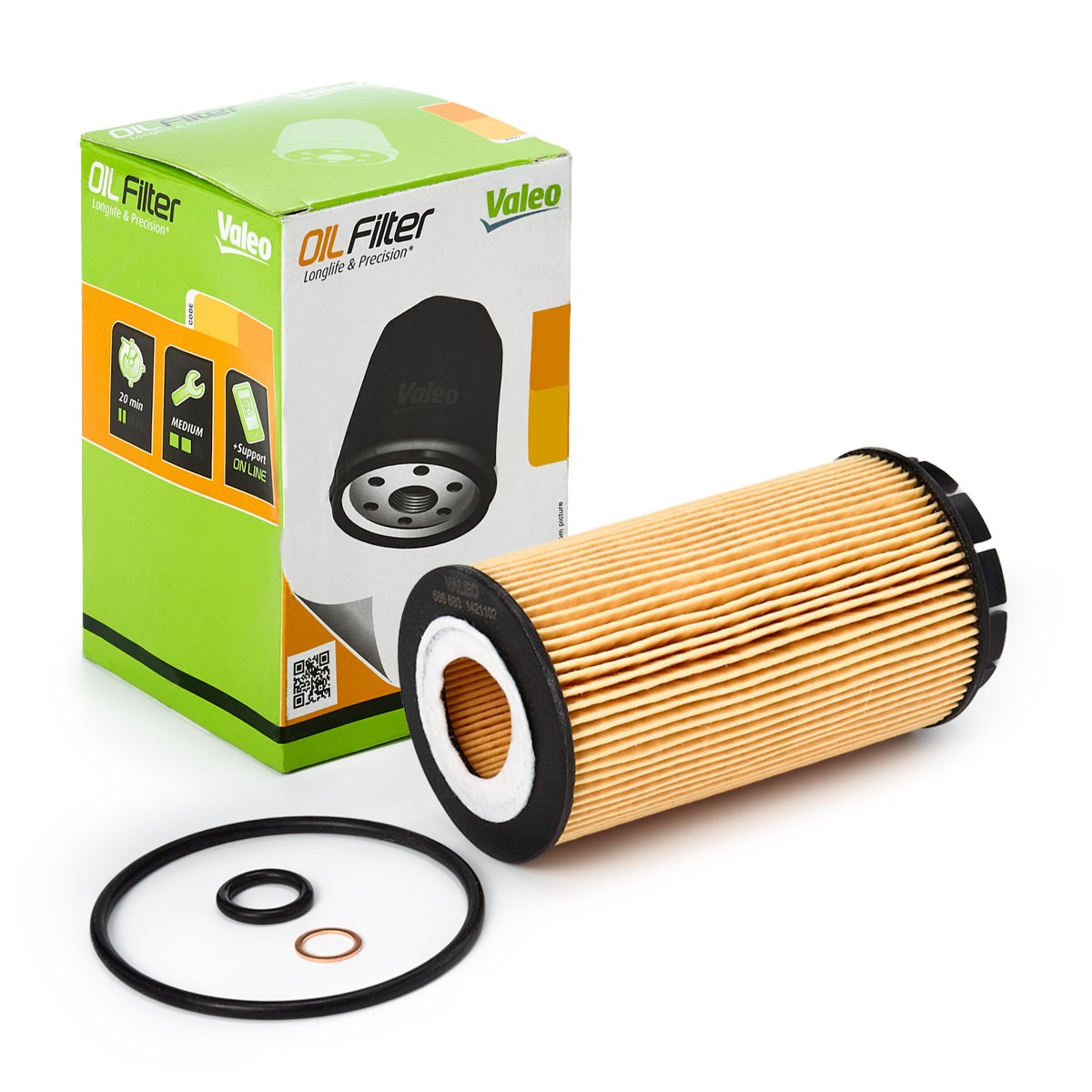VALEO 586683: Eļļas filtrs ar blīvi