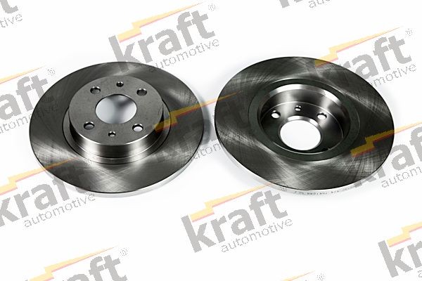 KRAFT 6043130: Disque de frein Ø: 258mm, plein, Ø: 257,5mm