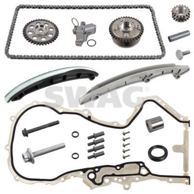 SWAG 33 11 0423: Sadales vārpstas piedziņas ķēdes komplekts Full Kit