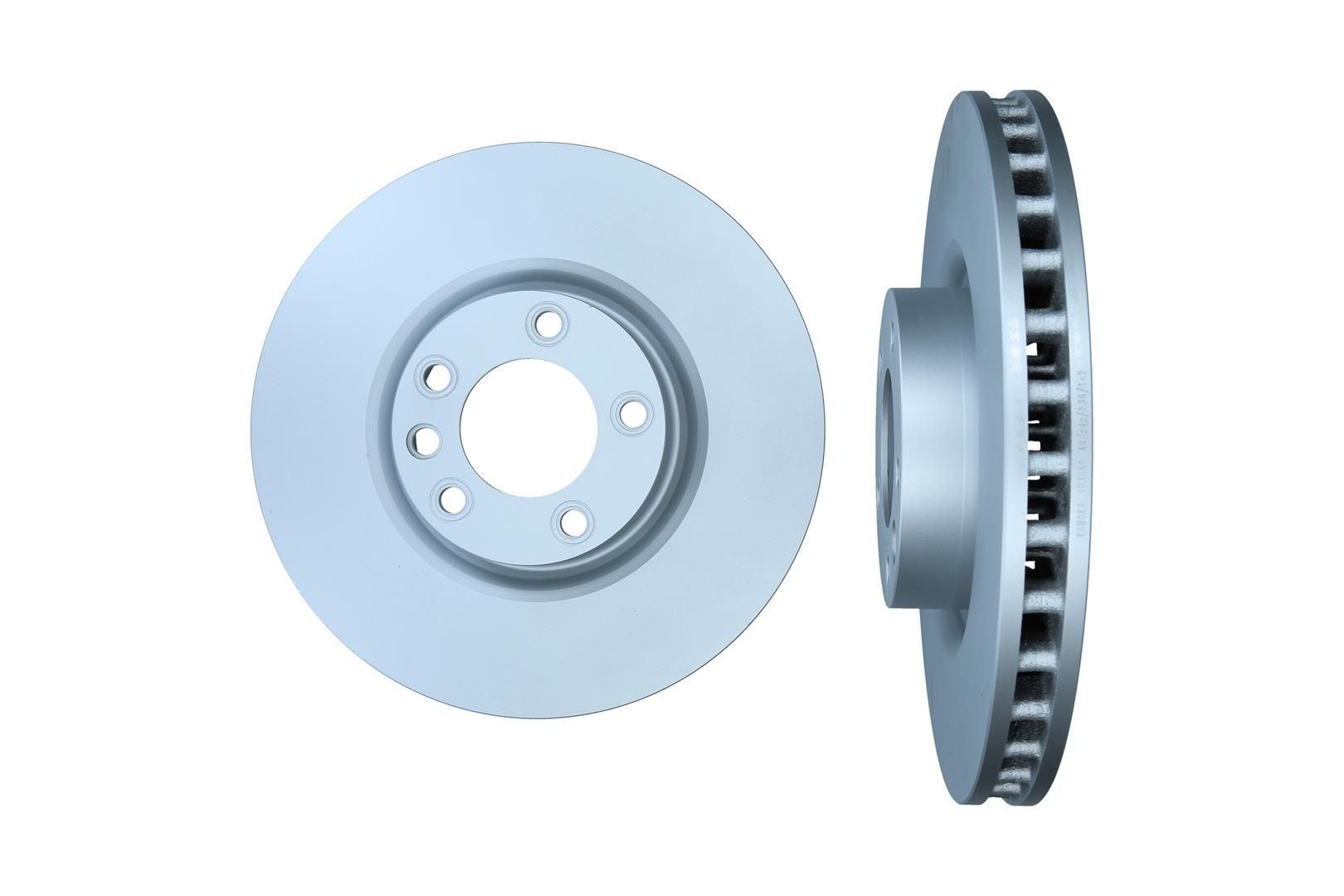 KAMOKA 103351: Stabdžių diskas priekinė ašis, Ø: 368mm, ventiliuojama, Ø: 368mm, padengta