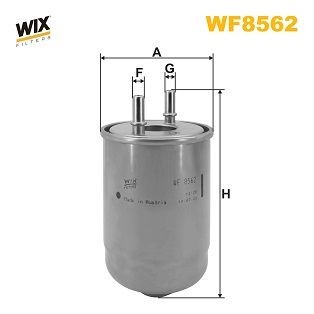 WIX FILTERS WF8562: Filtro carburante