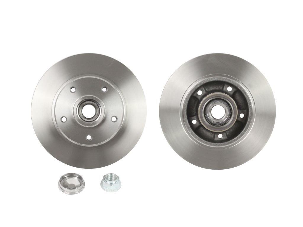 ABAKUS 231-04-024: Piduriketas Ø: 260mm, täis, Ø: 260mm, koos rattalaagriga, koos ABS-andurirõngaga