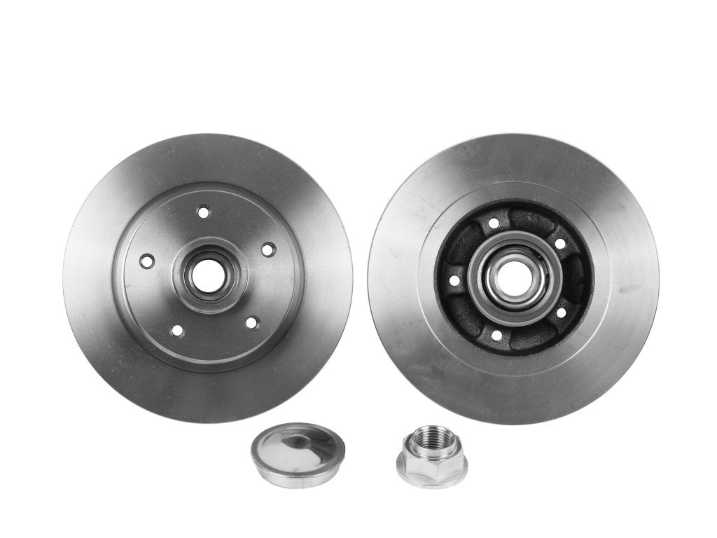 ABAKUS 231-04-039: Disco de freno Ø: 274mm, macizo, Ø: 274mm, con cojinete rueda, con anillo sensor ABS
