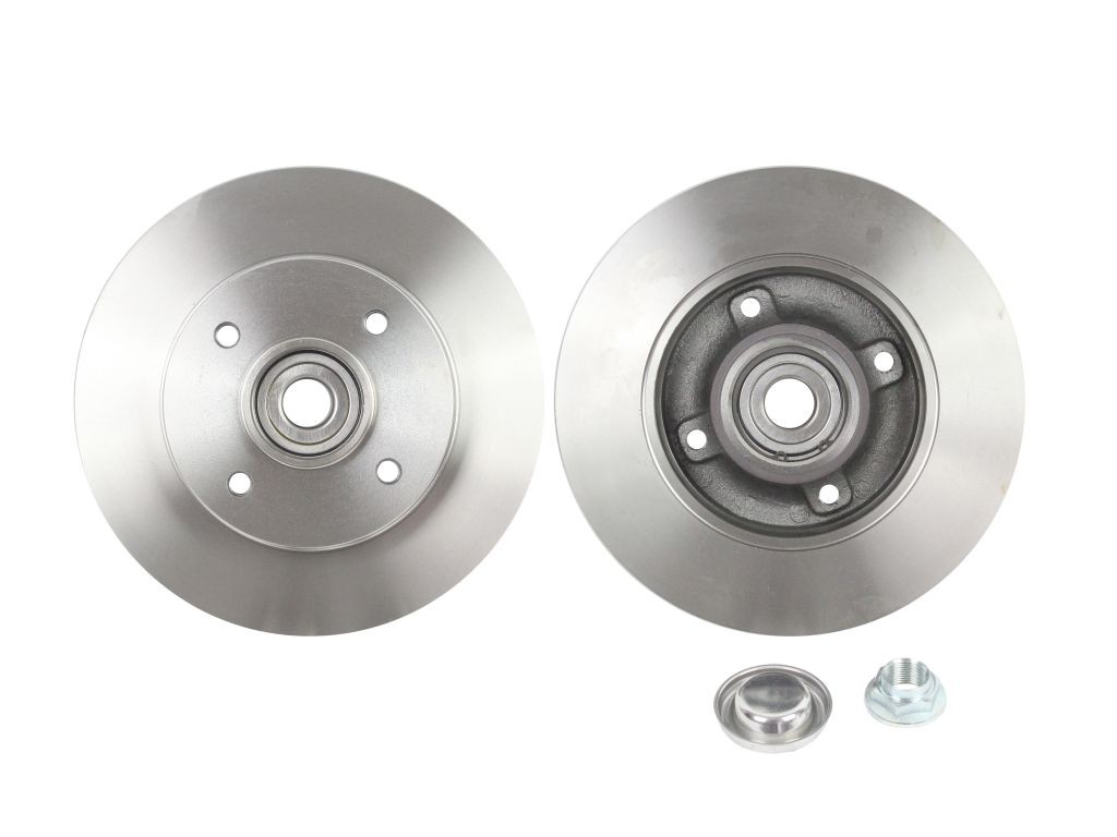 ABAKUS 231-04-141: Disco de freno Ø: 249mm, macizo, Ø: 249mm, sin cojinete rueda, sin anillo sensor ABS