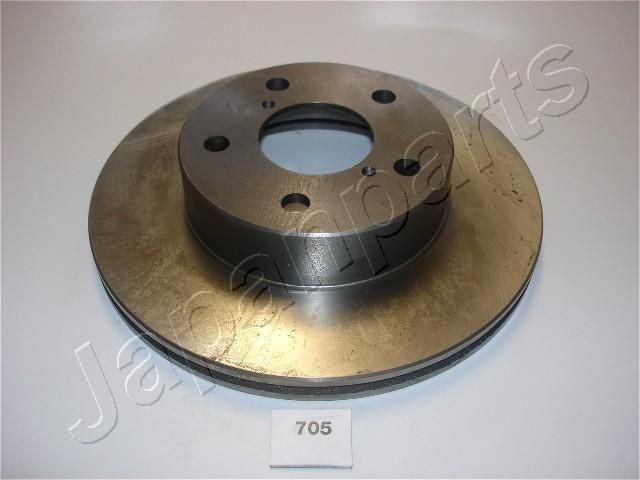 JAPANPARTS DI-705: Disco de freno Eje delantero, Ø: 242mm, ventilado, Ø: 242mm