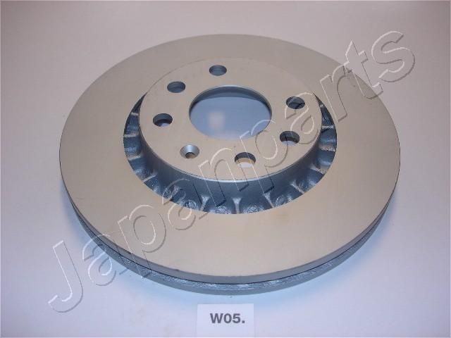 JAPANPARTS DI-W05: Tarcza hamulcowa Oś przednia, Ø: 256[mm], wentylowany, Ø: 256[mm]