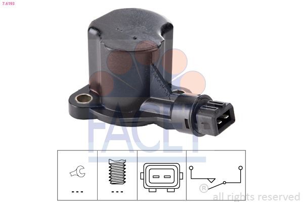 FACET 7.6193: Lüliti, tagurdustuli Made in Italy - OE Equivalent