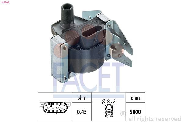 FACET 9.6048: Süütepool Made in Italy - OE Equivalent