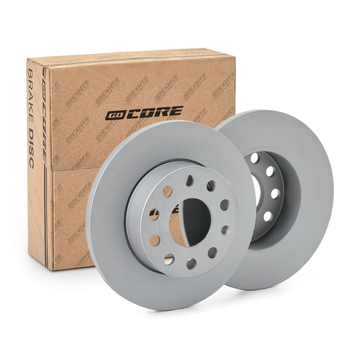 goCORE GCH20040: Stabdžių diskas Ø: 256mm, visiškai, Ø: 256mm, padengta, su varžtais