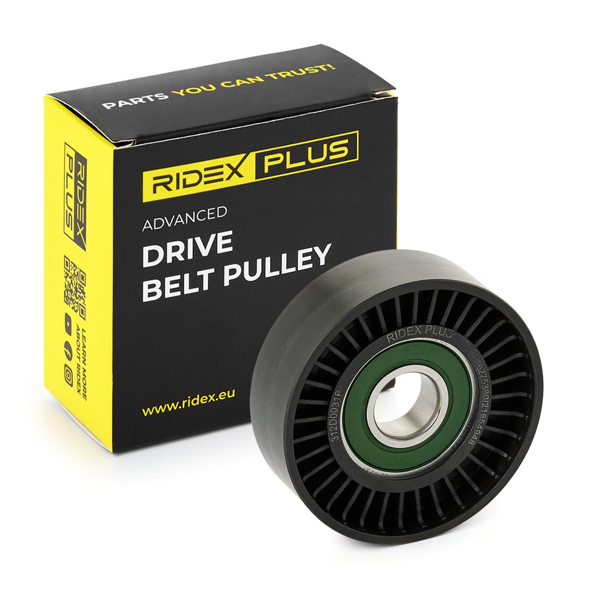 RIDEX PLUS 312D0031P: Galet enrouleur de courroie d'accessoire Ø: 70mm, Ø: 70mm