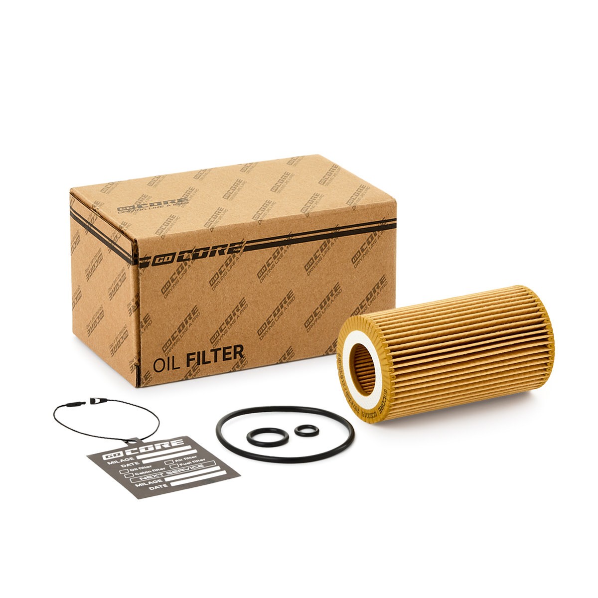 goCORE GCG0015: Ölfilter mit Dichtungen