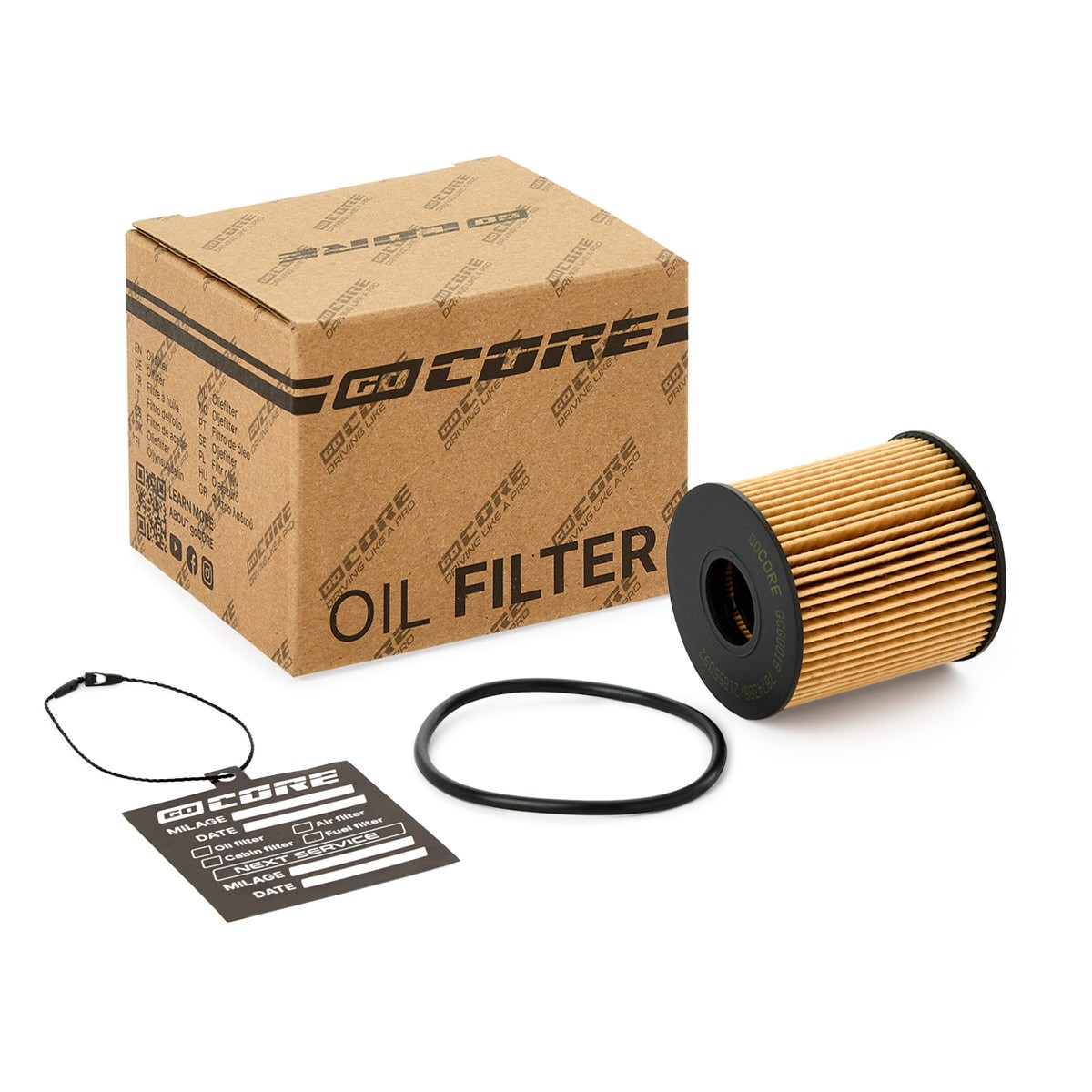 goCORE GCG0018: Filtro olio con guarnizioni