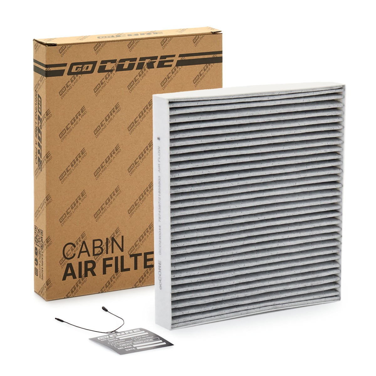 goCORE GCD240044: Filter, salongiõhk Aktiivsöefilter, Heljuvainefilter (HEPA)
