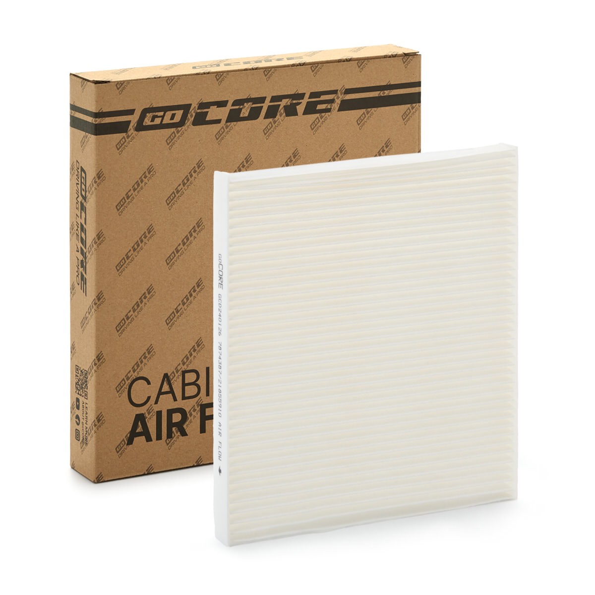 goCORE GCD240126: Filtrs, Salona telpas gaiss Daļiņu filtrs, Suspendēto vielu filtrs (HEPA)