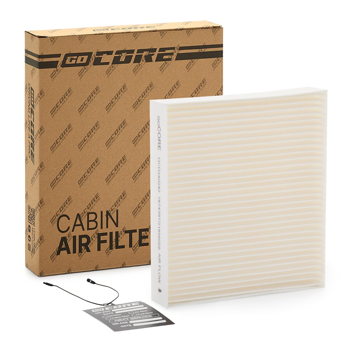 goCORE GCD240242: Pollenfilter Pollenfilter, Partikelfilter (HEPA)