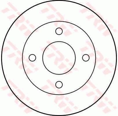 TRW DF2726: Piduriketas Ø: 214mm, õhutusega, Ø: 214mm