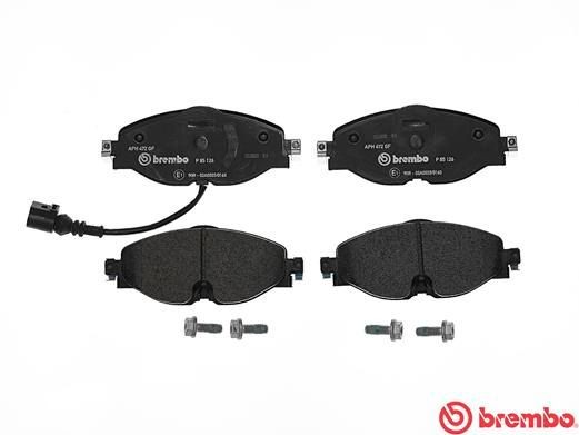 A.B.S. P 85 126: Piduriklotsid BREMBO
